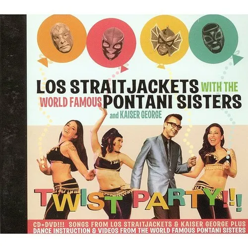 Los Straitjackets - Twist Party vinyl record cover