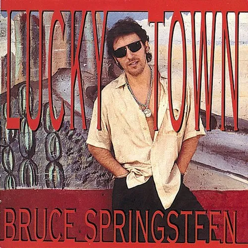Bruce Springsteen - Lucky Town vinyl record cover