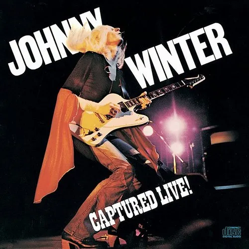 Johnny Winter - Captured Live vinyl record cover