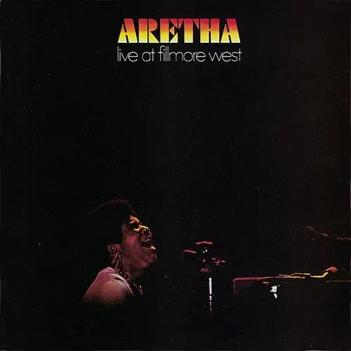 Aretha Franklin - Live at Fillmore West vinyl record cover