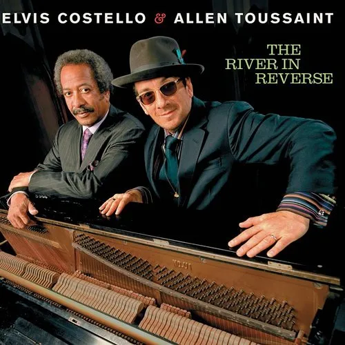 Costello/Toussaint - River In Reverse vinyl record cover