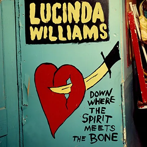 Lucinda Williams - Down Where the Spirit Meets the Bone vinyl record cover