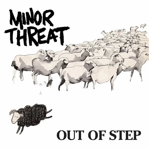 Minor Threat - Out of Step vinyl record cover