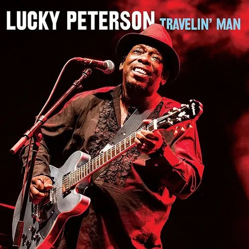 Lucky Peterson - Travelin Man vinyl record cover