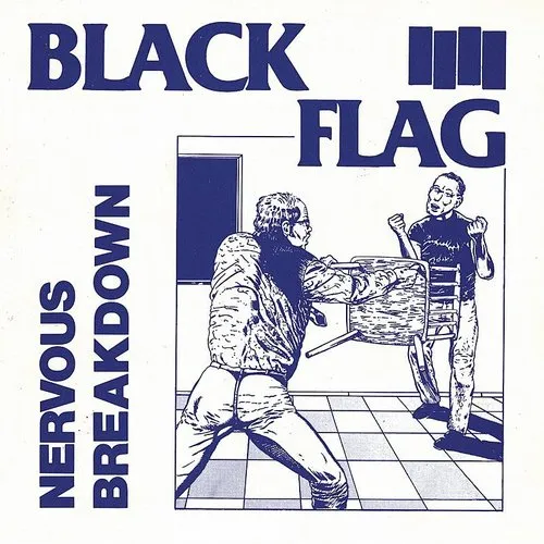 Black Flag - Nervous Breakdown vinyl record cover