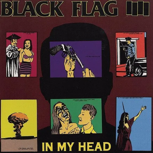 Black Flag - In My Head vinyl record cover