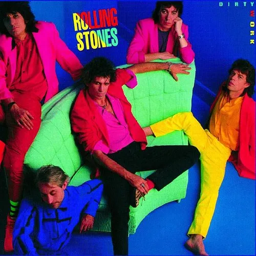 The Rolling Stones - Dirty Work vinyl record cover