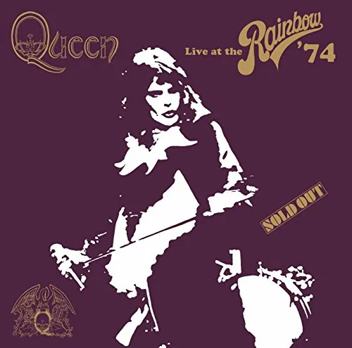 Queen - Live At The Rainbow '74 vinyl record cover