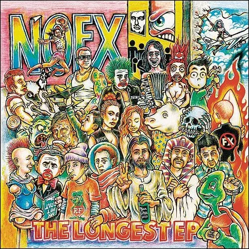 NOFX - Longest EP vinyl record cover