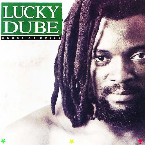 Lucky Dube - House of Exile vinyl record cover