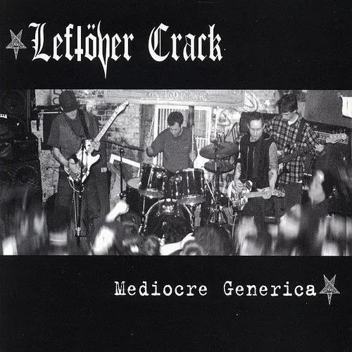 Left”ver Crack - Mediocre Generica vinyl record cover