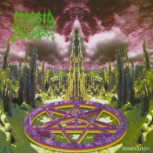 Morbid Angel - Domination (Uk) vinyl record cover