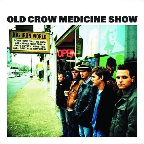 Old Crow Medicine Show - Big Iron World vinyl record cover