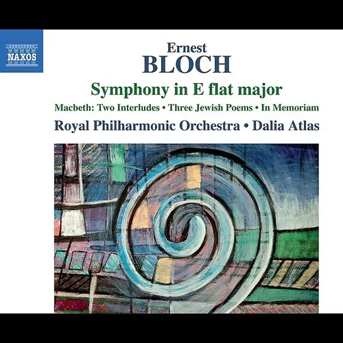 Bloch - Sym in E-Flat Major vinyl record cover