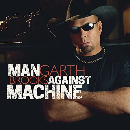Garth Brooks - Man Against Machine vinyl record cover