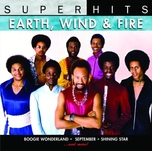 Earth, Wind & Fire - Super Hits vinyl record cover