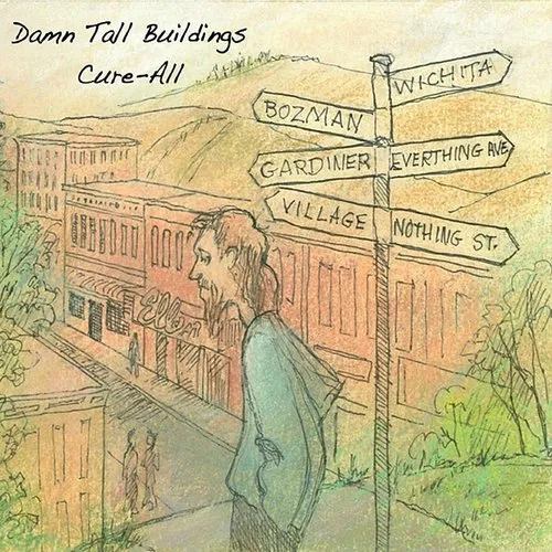 Damn Tall Buildings - Cure-All vinyl record cover