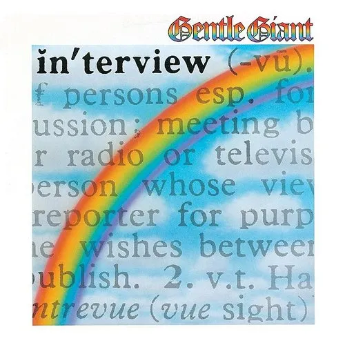 Gentle Giant - Interview vinyl record cover