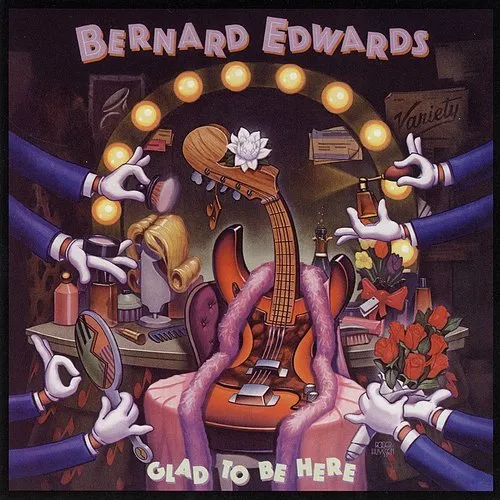 Bernard Edwards - Glad To Be Here vinyl record cover