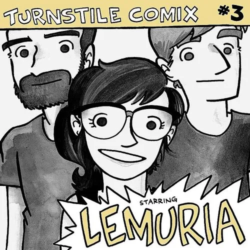 Lemuria - Turnstile Comix #3 vinyl record cover