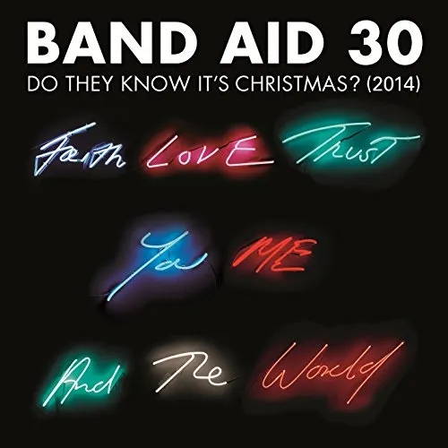 Band Aid 30 - Do They Know It's Christmas? (2014) vinyl record cover