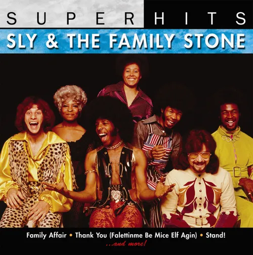 Sly & The Family Stone - Super Hits vinyl record cover