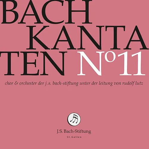 J Bach S / Stiftung / Lutz - Cantatas 11 vinyl record cover