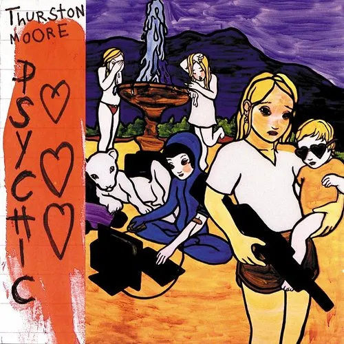 Thurston Moore - Psychic Hearts vinyl record cover