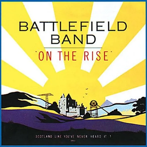 Battlefield Band - On The Rise vinyl record cover