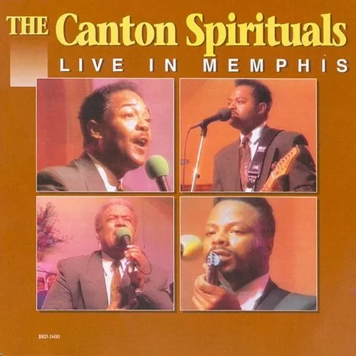 Canton Spirituals - Live In Memphis Vol.1 and Vol.2 vinyl record cover