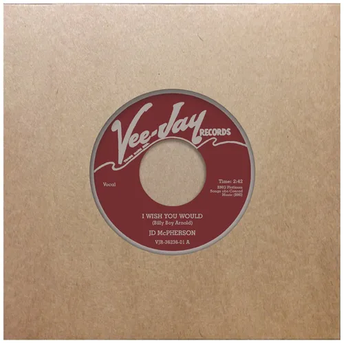 JD McPherson - I Wish You Would vinyl record cover