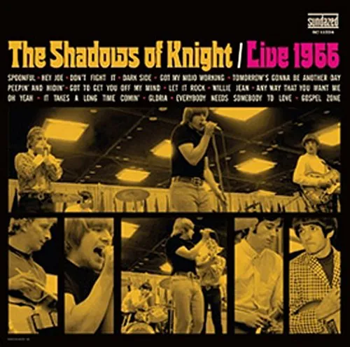 Shadows Of Knight - Shadows of Knight, The : Live 1966 vinyl record cover