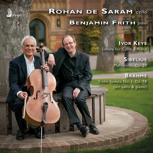 Keys / Sibelius / Brahms / Frith - Cello Sonata vinyl record cover