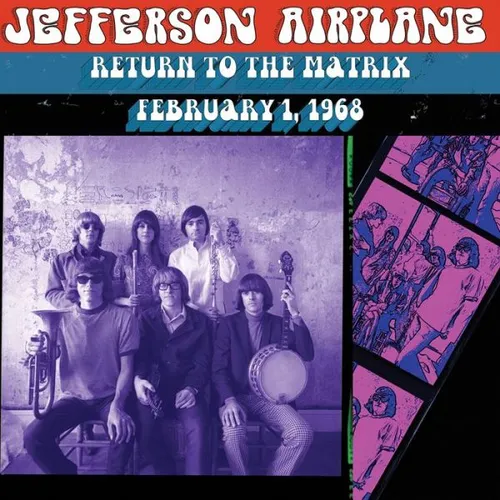 Jefferson Airplane - Return To The Matrix - 2/1/1968 vinyl record cover