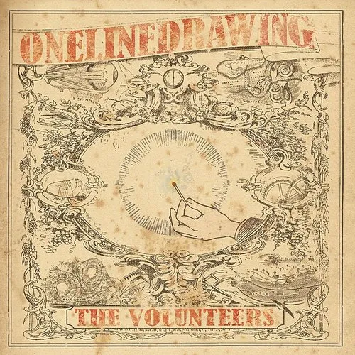 Onelinedrawing - The Volunteers vinyl record cover