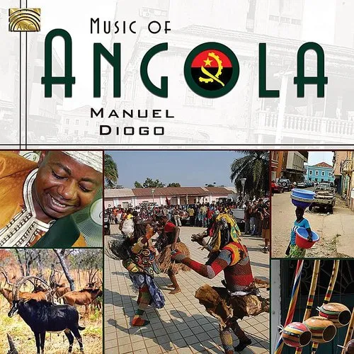 Manuel Diogo - Music of Angola vinyl record cover