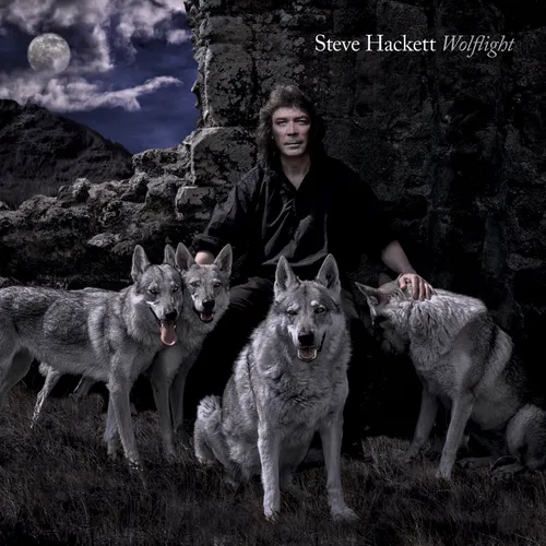 Steve Hackett - Wolflight vinyl record cover