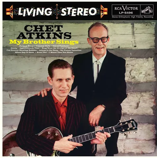 Chet Atkins - My Brother Sings vinyl record cover