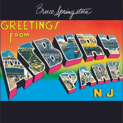 Bruce Springsteen - Greetings From Asbury Park, NJ vinyl record cover