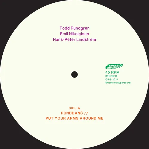 Todd Rundgren, Emil Nikolaisen & Hans-Peter Lindstrom - Put Your Arms Around Me vinyl record cover