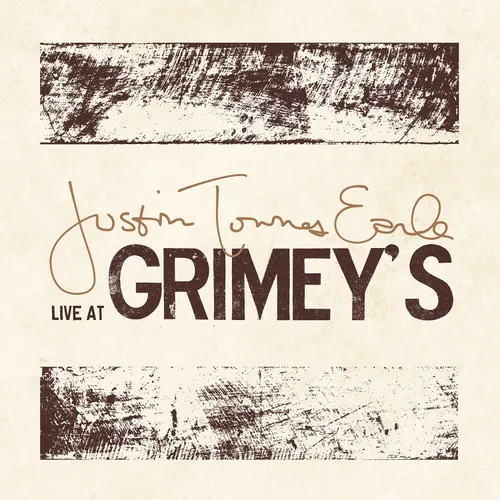 Justin Townes Earle - Live at Grimey's vinyl record cover