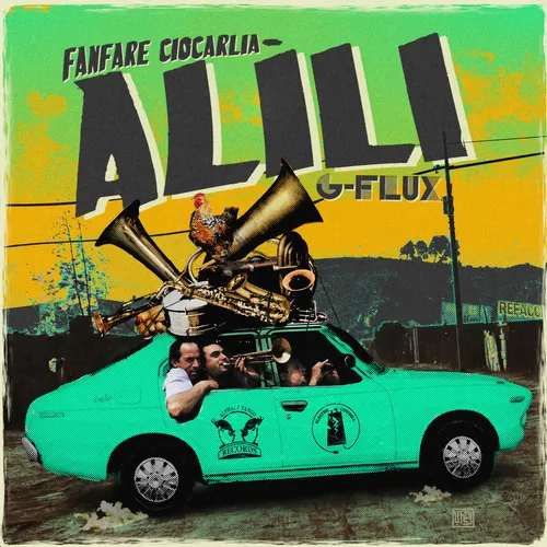 Fanfare Ciocarlia - G-Flux Vs Fanfare Ciocarlia vinyl record cover