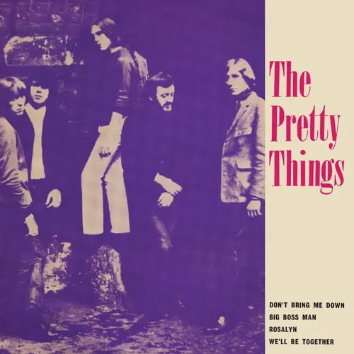 The Pretty Things - The Pretty Things EP vinyl record cover
