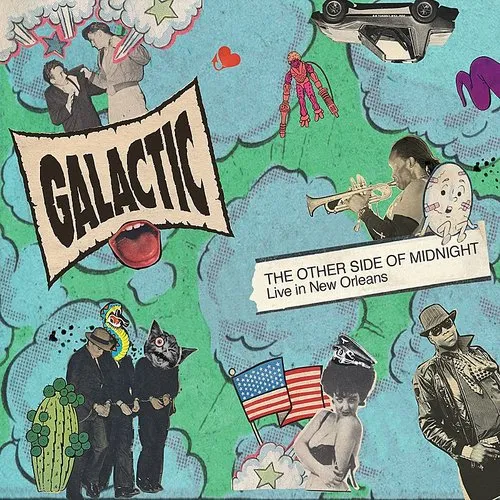 Galactic - Other Side Of Midnight: Live In New Orleans vinyl record cover