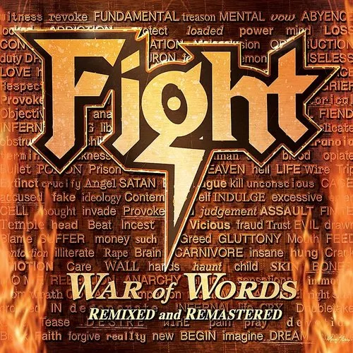 Fight - War Of Words vinyl record cover