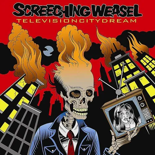 Screeching Weasel - Television City Dream vinyl record cover