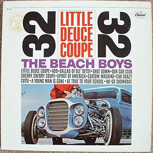 The Beach Boys - Little Deuce Coupe vinyl record cover