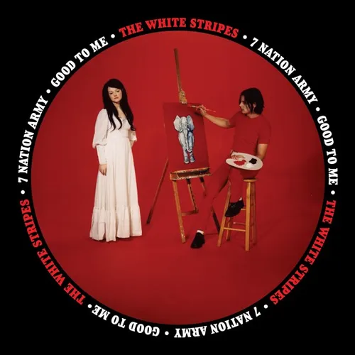 The White Stripes - Seven Nation Army vinyl record cover