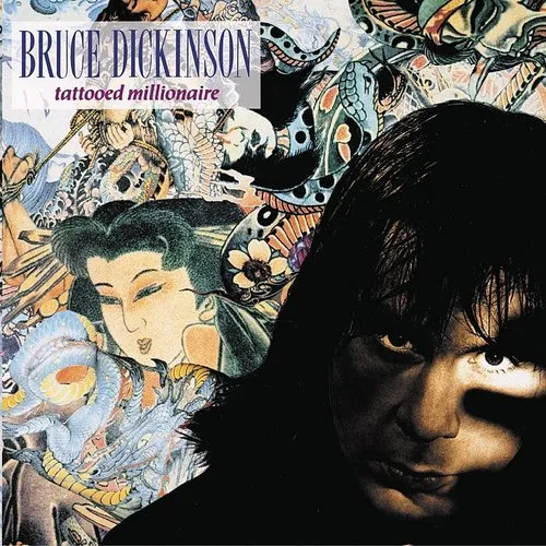 Bruce Dickinson - Tattooed Millionaire vinyl record cover