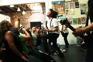 Dave Grohl at Fingerprints on RSD 2011. Photo by Laura O’Neill